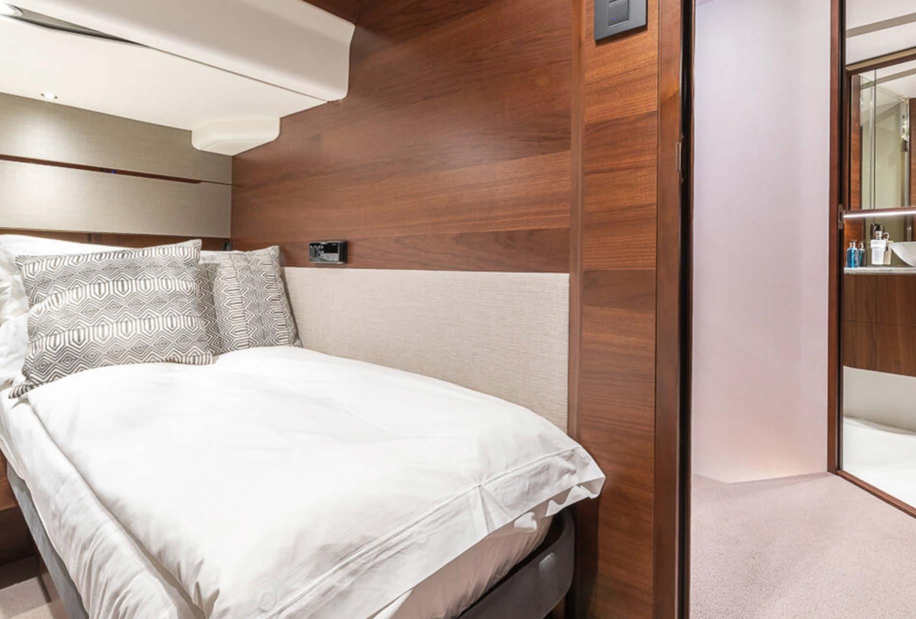 Aquavista Princess S60 is a fully equipped yacht.