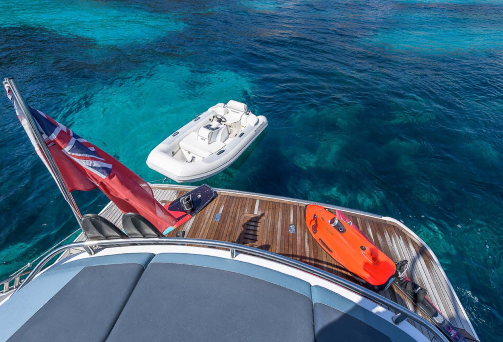 Aquavista Princess S60 is a fully equipped yacht.