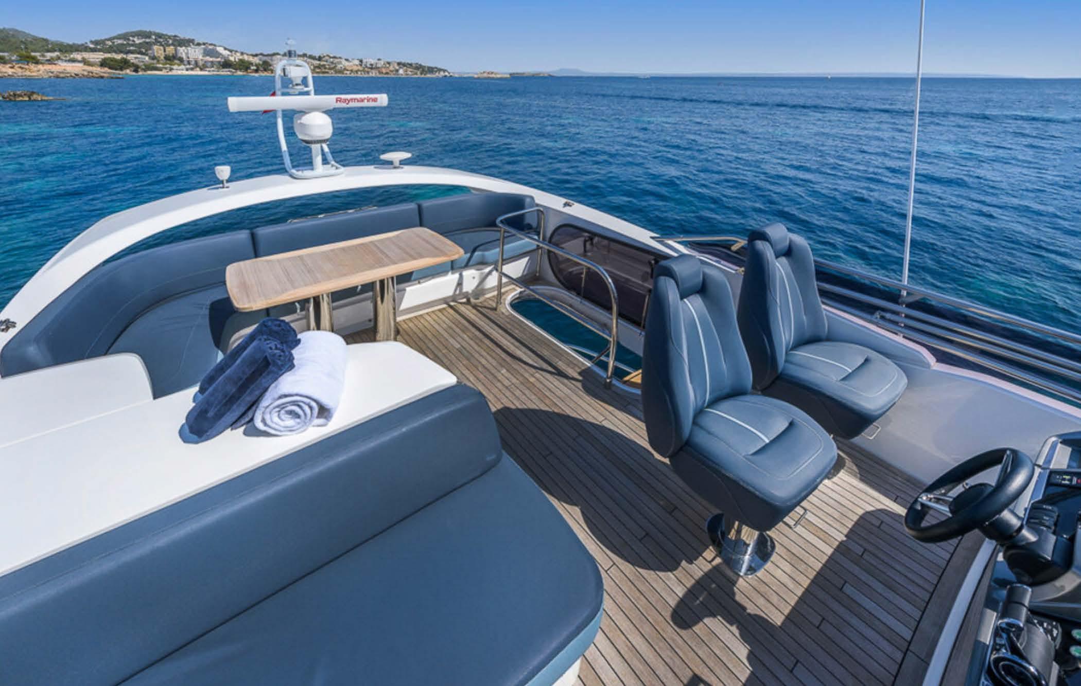 Aquavista Princess S60 is a fully equipped yacht.