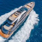 Yacht Beyond follows the latest standards in comfort and luxury. This modern luxury yacht accommodates up to nine guests in four cabins.