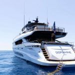 The stunning 109-foot motor yacht Dopamine is sleek and stylish with elegant, powerful lines. Sportier, faster and more efficient than other yachts.