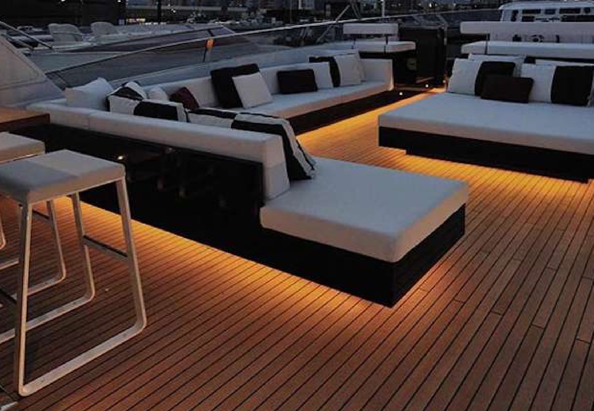 Petardo C is a luxury yacht that offers great exterior and interior areas, with a contemporary flair, creating a relaxed atmosphere.