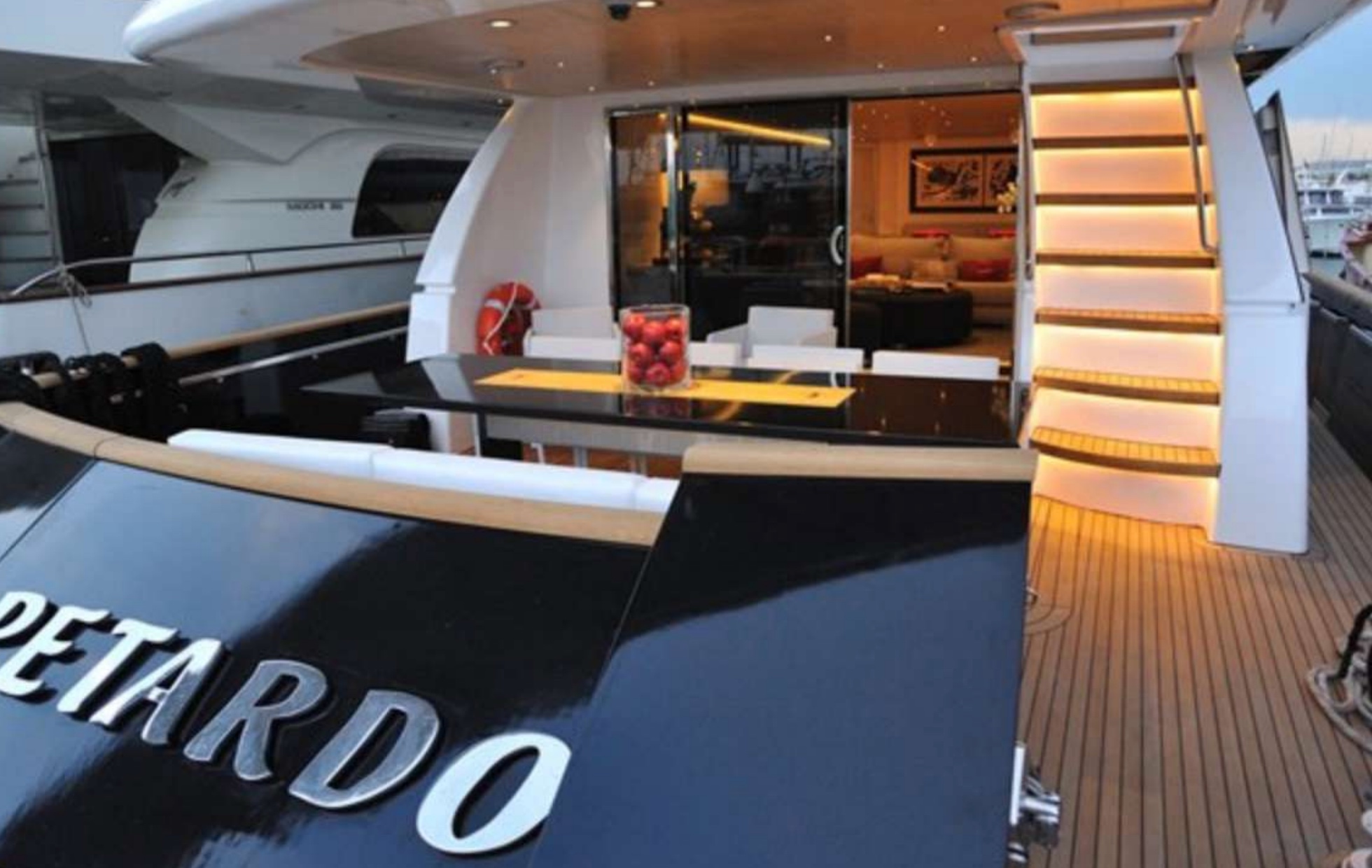 Petardo C is a luxury yacht that offers great exterior and interior areas, with a contemporary flair, creating a relaxed atmosphere.