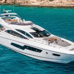 Built in 2015 at the famous Sunseeker shipyard, Seawater prides herself with sleek and stylish lines.