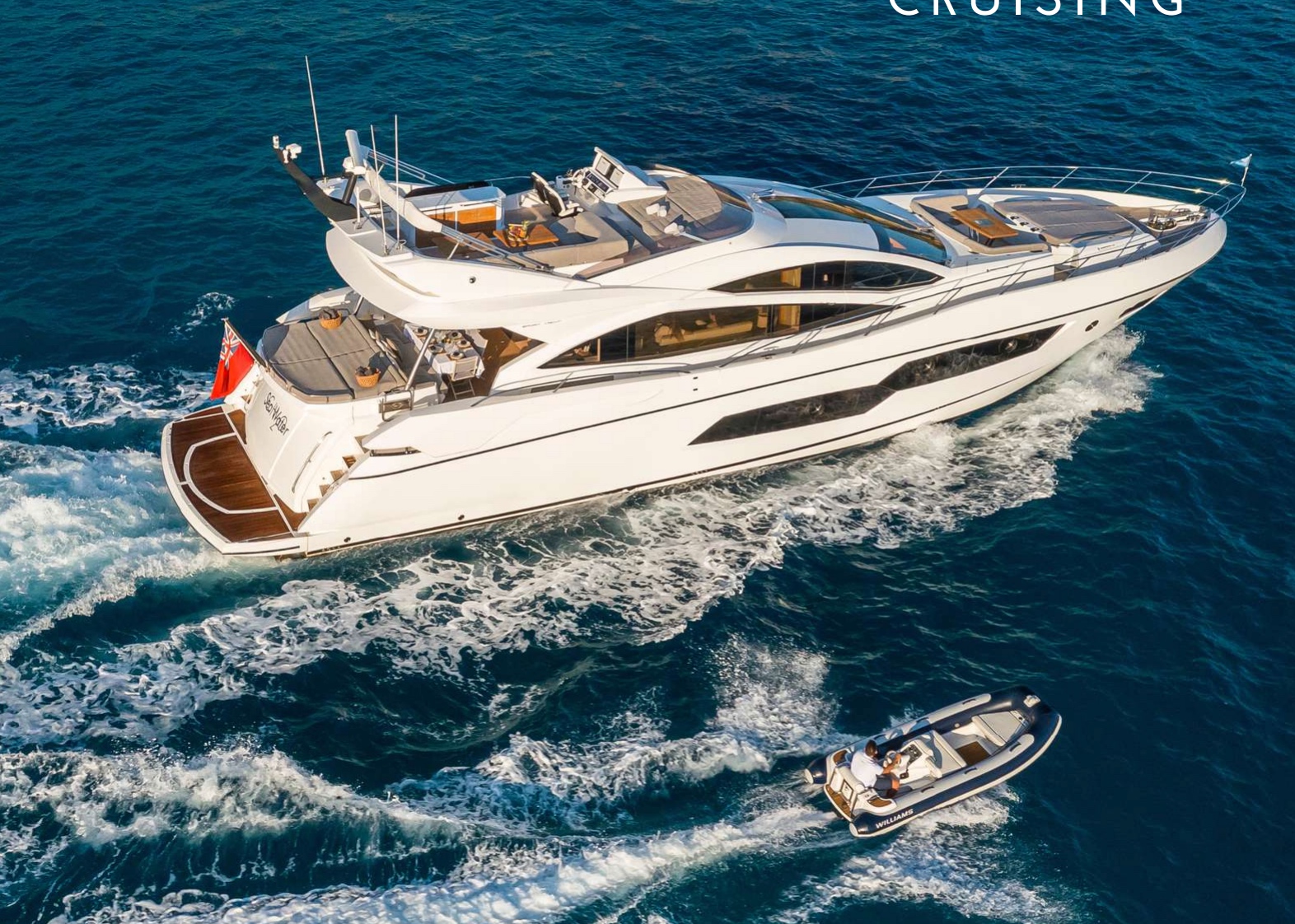 Built in 2015 at the famous Sunseeker shipyard, Seawater prides herself with sleek and stylish lines.