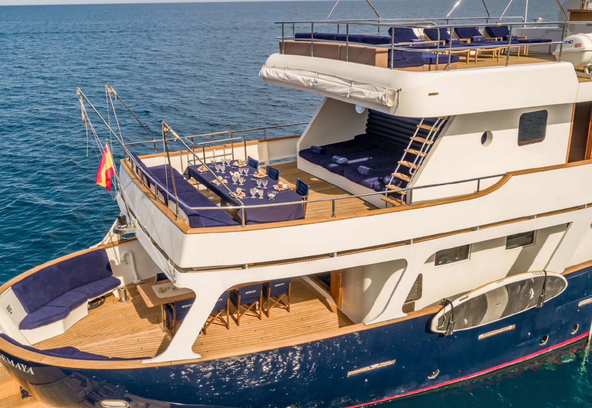 Semaya Navetta is one of our finest charter options.