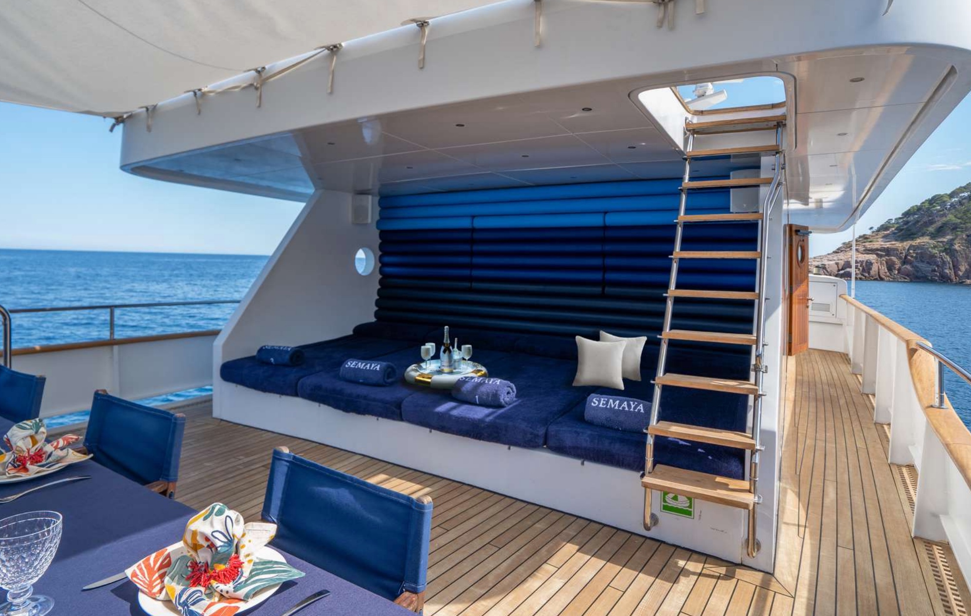 Semaya Navetta is one of our finest charter options.