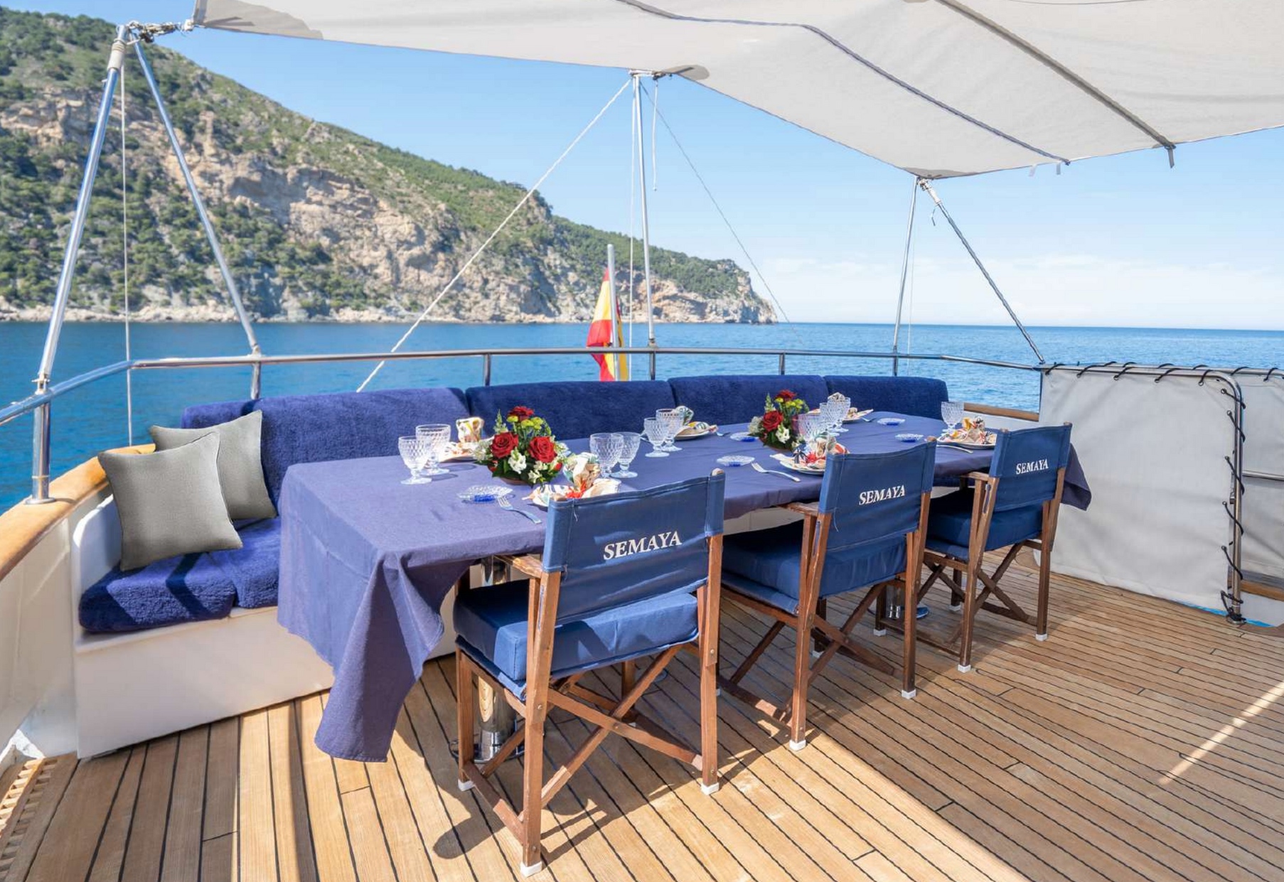 Semaya Navetta is one of our finest charter options.