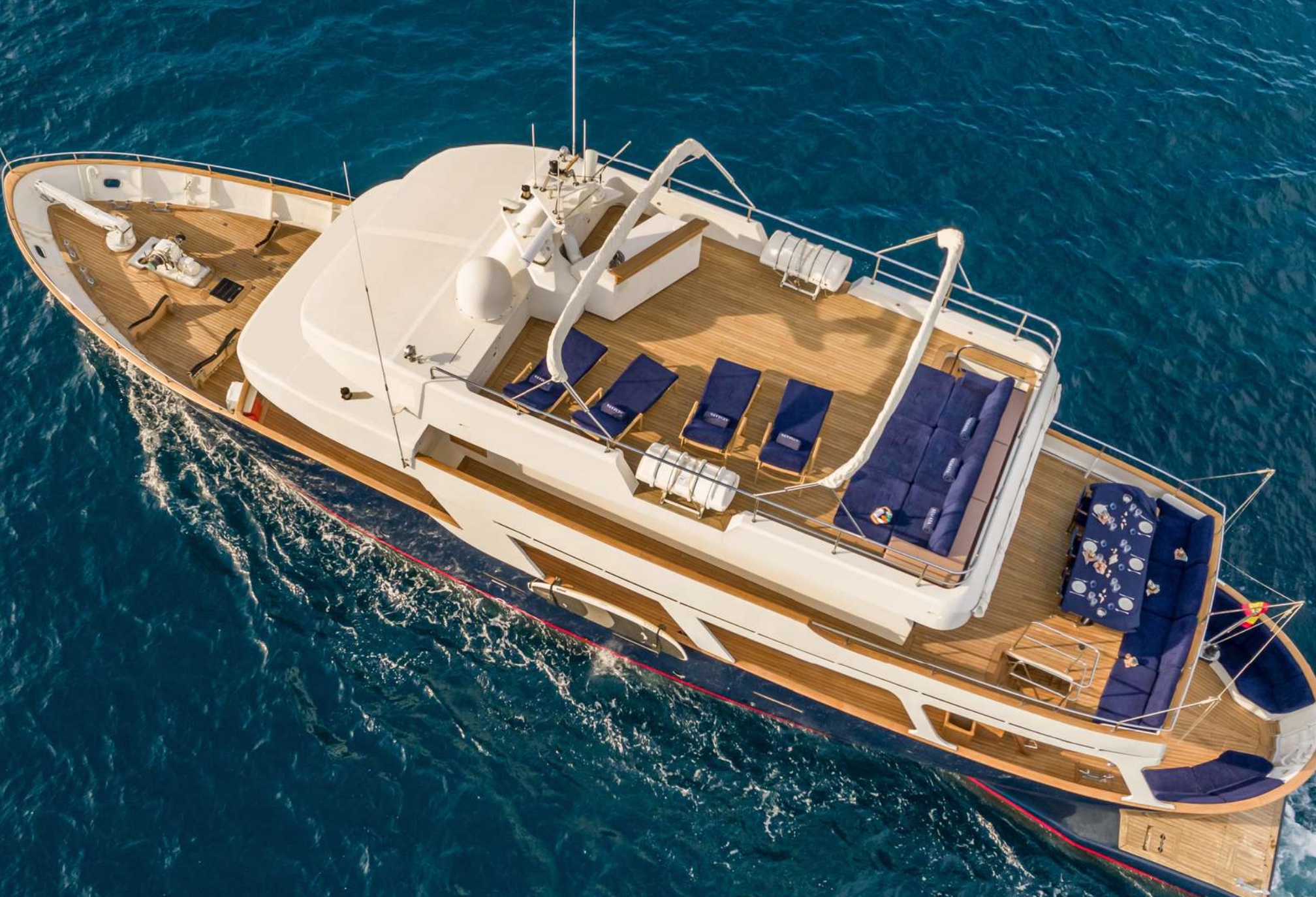 Semaya Navetta is one of our finest charter options.