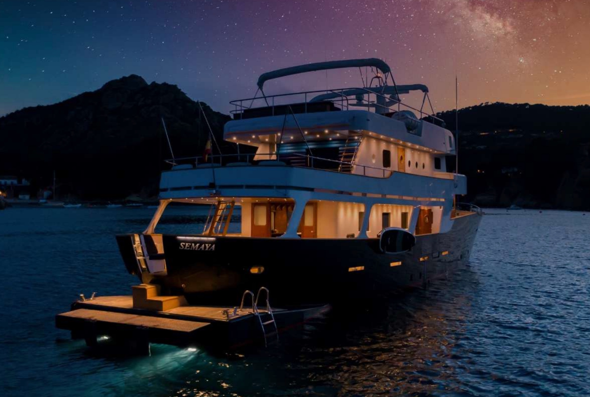 Semaya Navetta is one of our finest charter options.