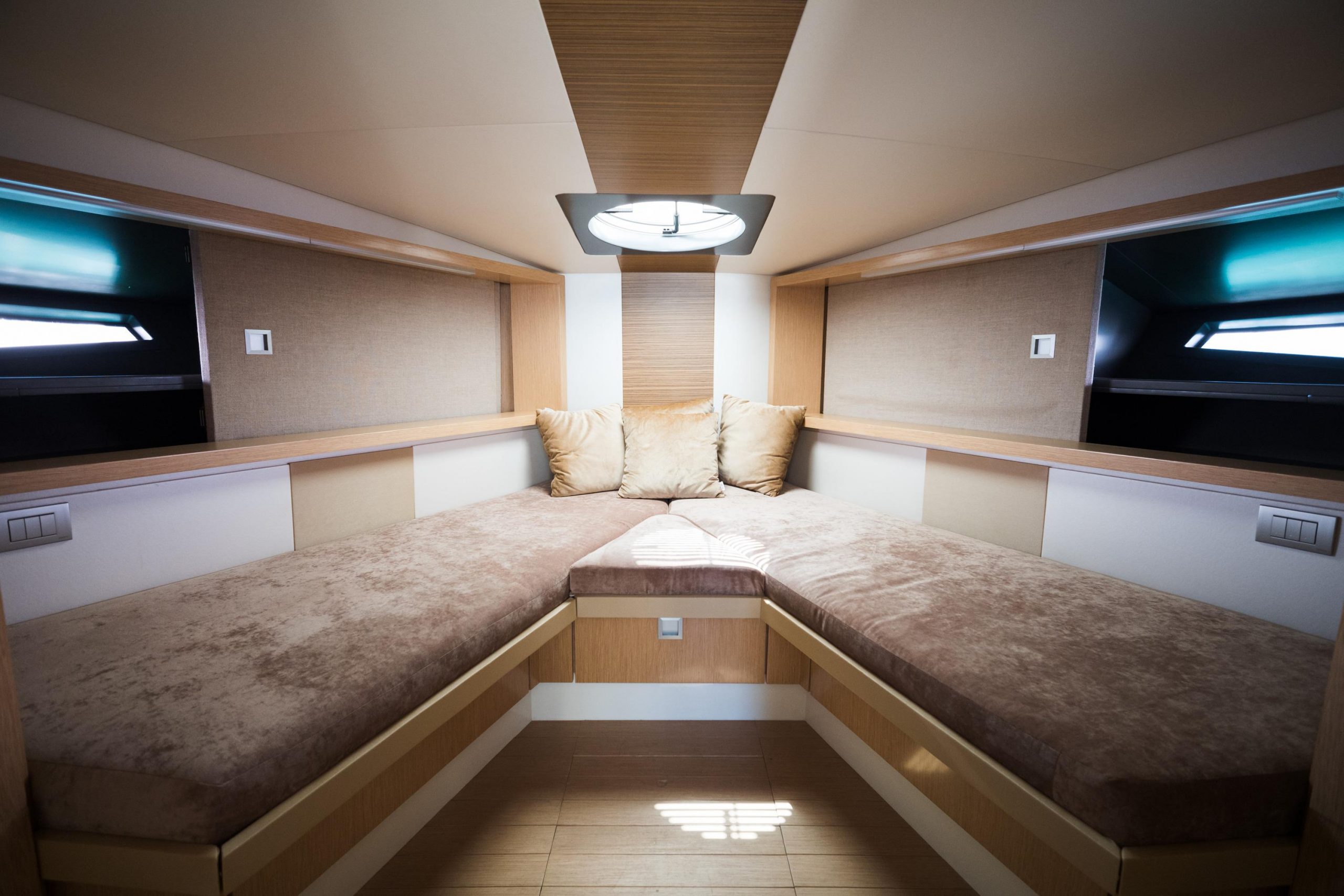 Bad Ass Baia One 44 is a 14m yacht fully-equipped for a great vacation in the Balearic Islands.