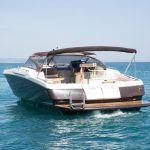 Bad Ass Baia One 44 is a 14m yacht fully-equipped for a great vacation in the Balearic Islands.