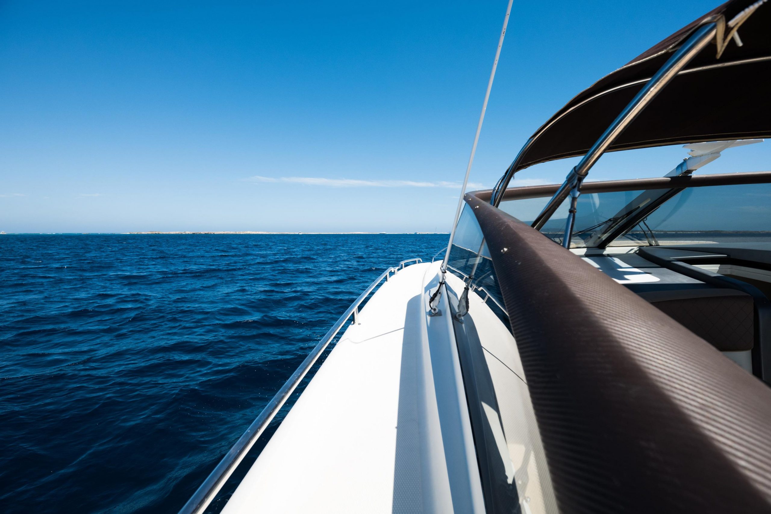 Bad Ass Baia One 44 is a 14m yacht fully-equipped for a great vacation in the Balearic Islands.