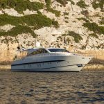 Churri is a luxury motor yacht. It feels divine as there is lots of space to enjoy the Mediterranean sun. 