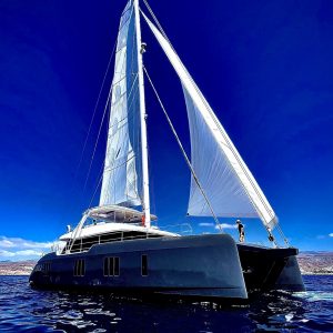 Yolo is the latest Sunreef 70+, a luxury sail yacht on a mission to generate moments of magic everywhere she goes.