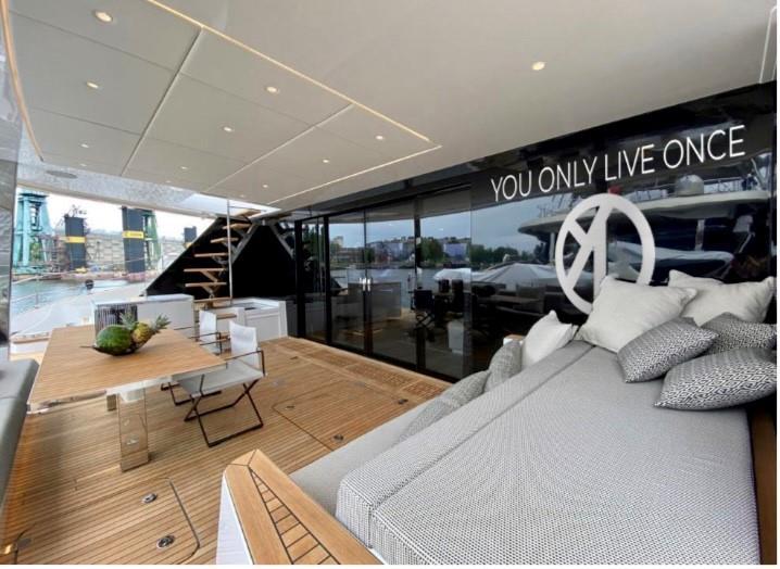 Yolo is the latest Sunreef 70+, a luxury sail yacht on a mission to generate moments of magic everywhere she goes.